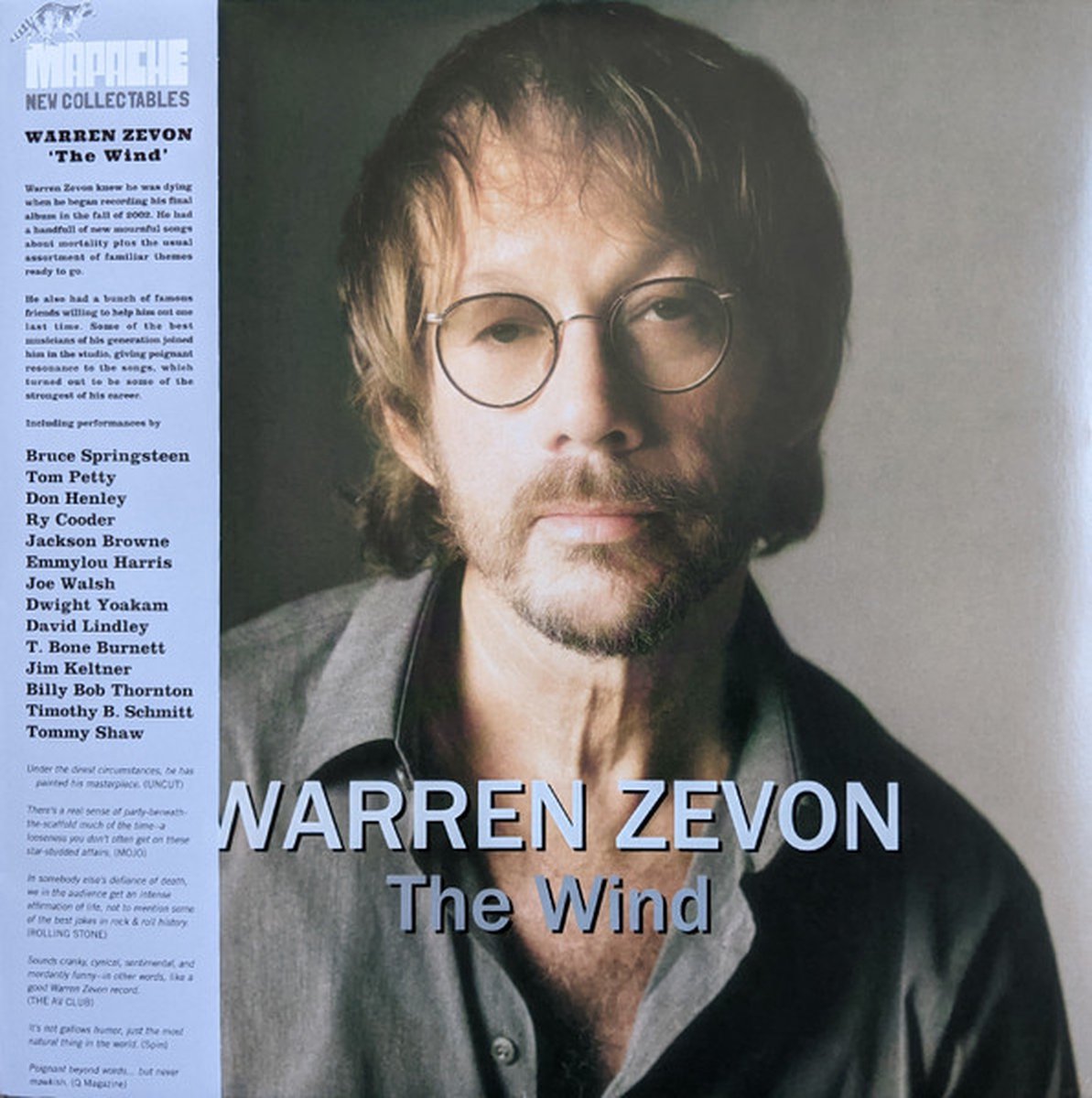 Wind, Warren Zevon LP (album) Muziek