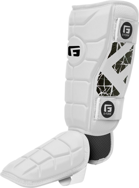 Protège-jambes G-Form Elite Baseball - Blanc, Adulte, Pour Batteur Droitier - NEUF