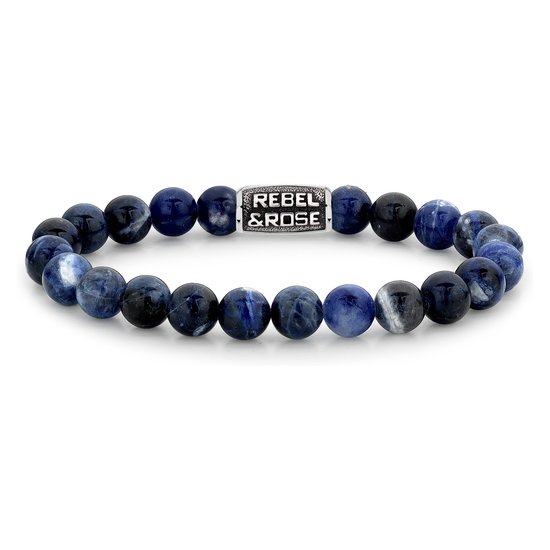 Rebel & Rose Armband voor Heren Roestvrij Staal RR M0038 S XL 21 cm
