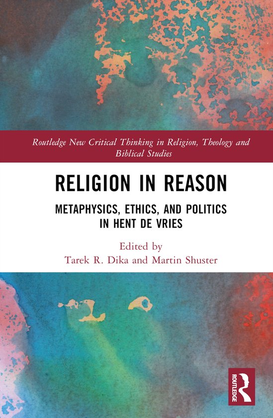 Routledge New Critical Thinking in Religion, Theology and Bi ... - cover