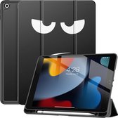 Solidenz TriFold Cover iPad 9 / iPad 8 / iPad 7 - 10,2 pouces - Don't Touch Me