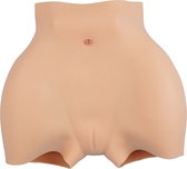 Bodysuit (kort model) - brede heupen en ronde billen - met kunstvagina - Crossdresser - Transgender - Mastectomie - Wearable body - Femboy - Cosplay - 100% siliconen - Kardashian kont - Body4Everybody