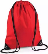 Akyol - Rode gymtas - tas - rugzak - gymtas – kinderrugzak - rood trekkoord rugtas - 45 x 34 -zwemtas -zwemtas rood -voetbal tas -gymtas voor jongen -gymtas voor meisje