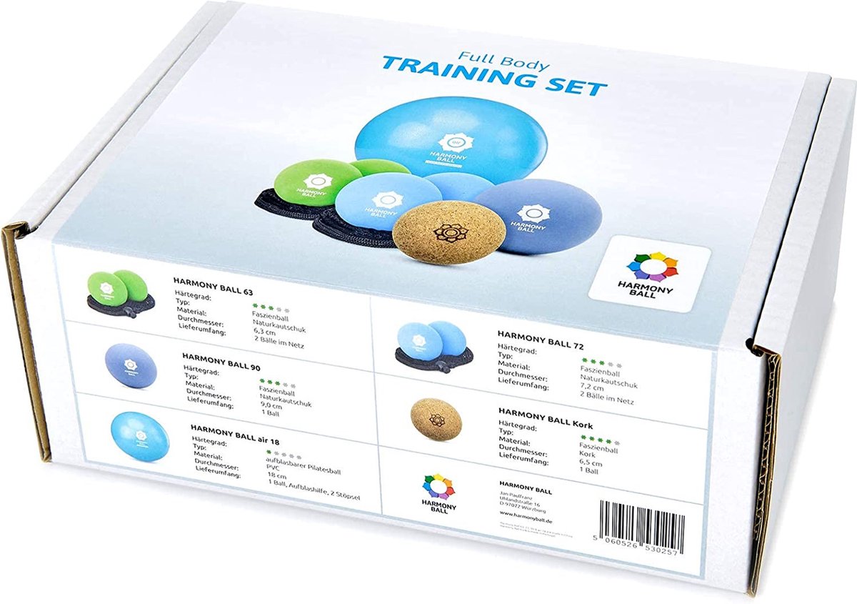 Full Body Training Set für Yoga und Massage