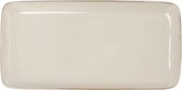 Serveerschaal Bidasoa Ikonic Wit Keramisch (28 x 14 cm) (Pack 4x)