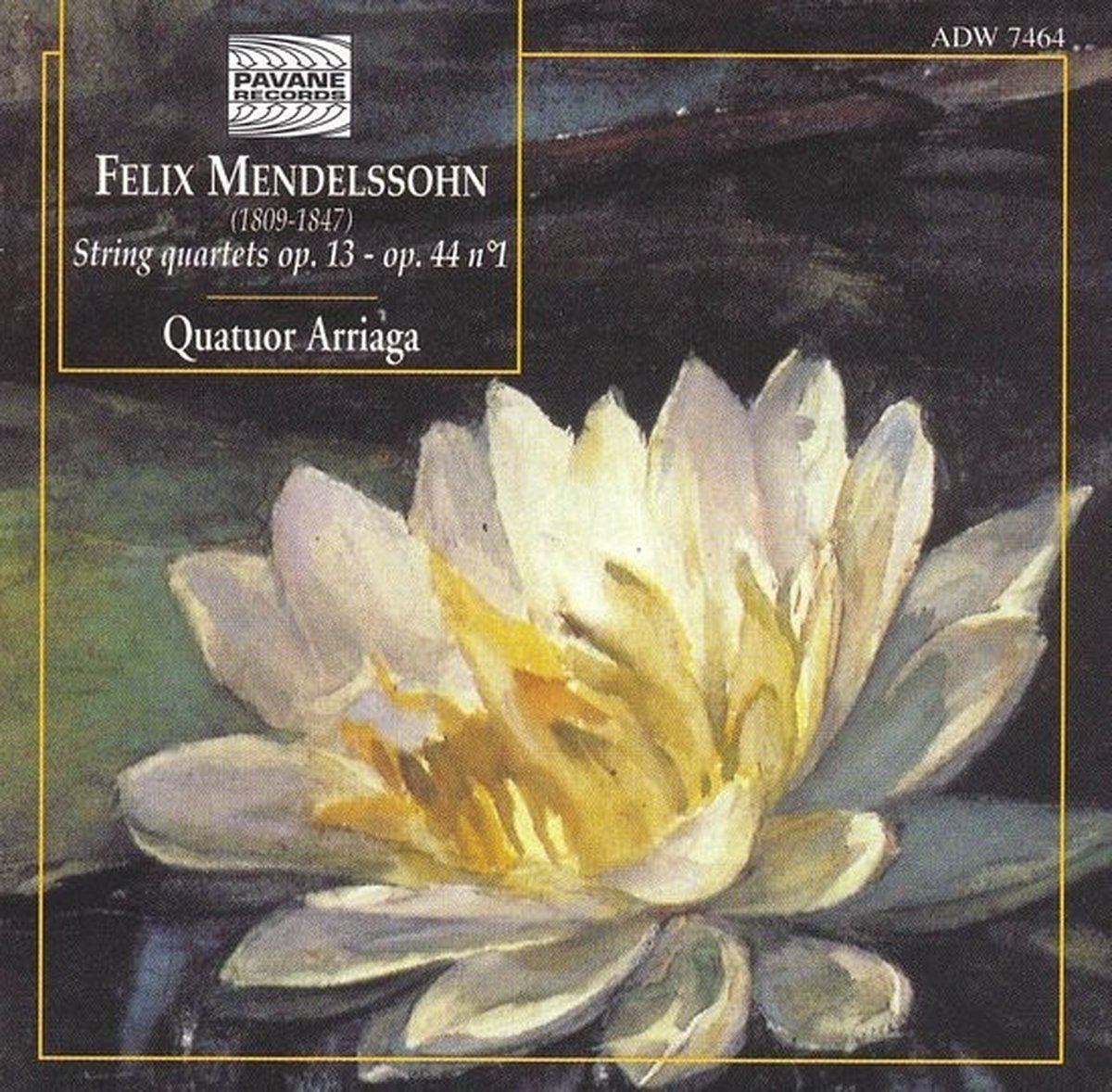 Quatuor Arriaga - Mendelssohn: String Quartets Op 13 - Op 44 (CD)