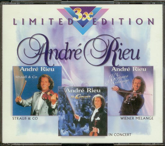Limited Edition - 3 Dubbel Cd, André Rieu | CD (album) | Muziek | bol