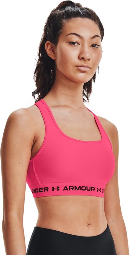 Brassière Under Armour Moderate Support Sports ® Crossback Rose XS Femme