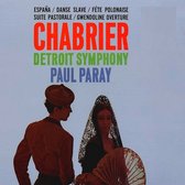 Detroit Symphony Orchestra, Paul Paray - Chabrier: The Music Of Chabrier (LP)