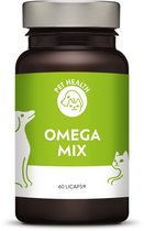 Pet Health - Omegamix® - 60 capsules - Licaps met 500 mg Superba® krillolie - Omega 3/7/9 - Voor kat & Hond