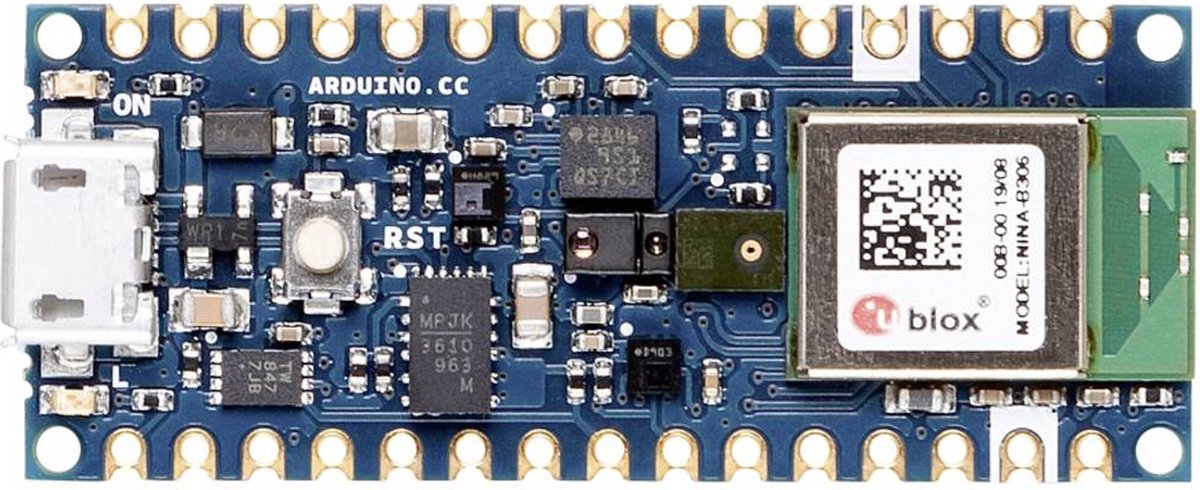 Arduino Development-board Nano 33 BLE Sense with headers Nano ARM® Cortex®-M4