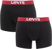 Levi's - Brief Boxershorts 2-Pack Zwart - Heren - Maat XL - Body-fit