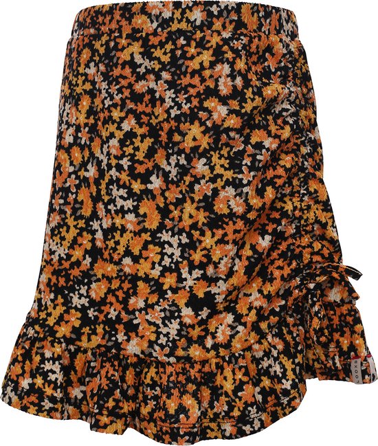 Looxs Revolution Crinkle Flower Skirt Meisjes - Korte rok - Multi - Maat 128
