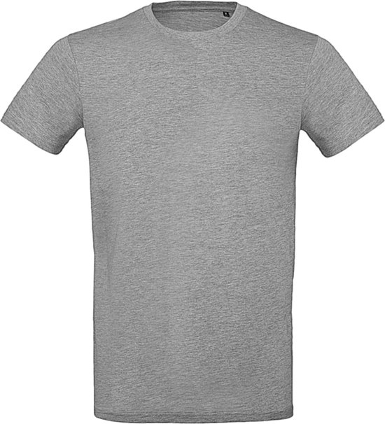 T-shirt met ronde hals 'Organic Inspire Plus'/men Sportgrijs - L