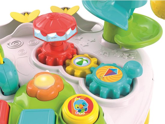 Baby Clementoni - Interactieve Activiteitentafel - Activity Center - Speeltafel - met Blokken, Ballen en Glijbaan - 10-36 maanden van Clementoni — afbeelding 4