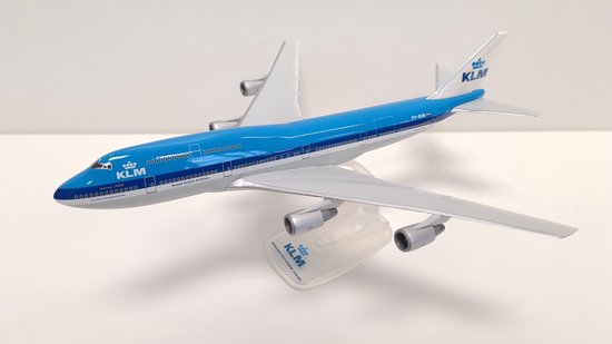 dichtbij moordenaar Hoopvol KLM schaalmodel Boeing vliegtuig 747-206B SUD schaal 1:250 lengte 28,26cm |  bol.com