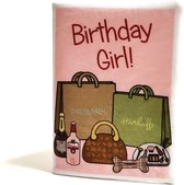 CatwalkDog pluche verjaardagskaart Birthday Girl! - hondenspeelgoed - hondenverjaardag
