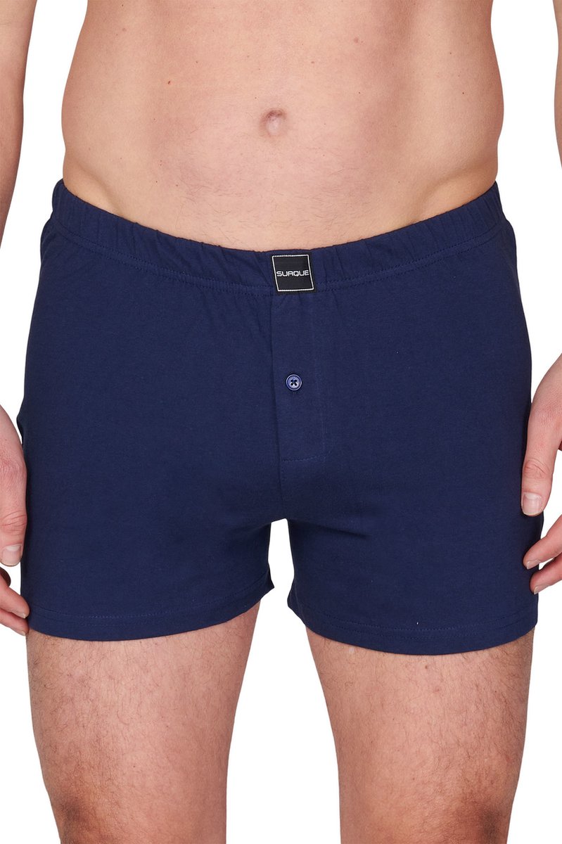 Suaque/Ginosanti wijde heren boxershort - Katoen - 3XL - Blauw