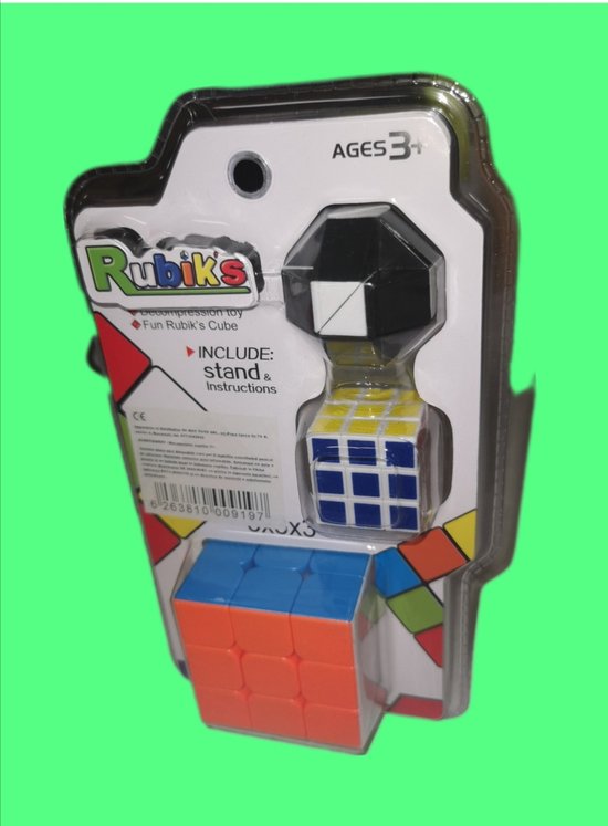 Afbeelding van het spel Rubik's Cube-Magic cube-3 in 1-set speelgoed
