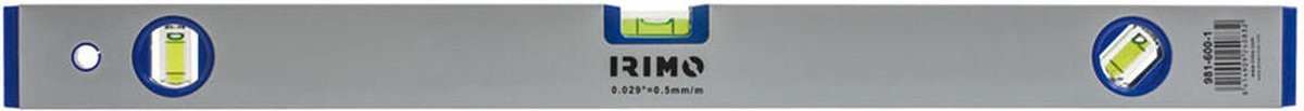 Waterpas Irimo 800 x 20 x 49 mm Aluminium 80 cm