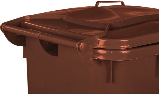 Kliko / mini container 240 liter - Bruin van Kliko — afbeelding 3