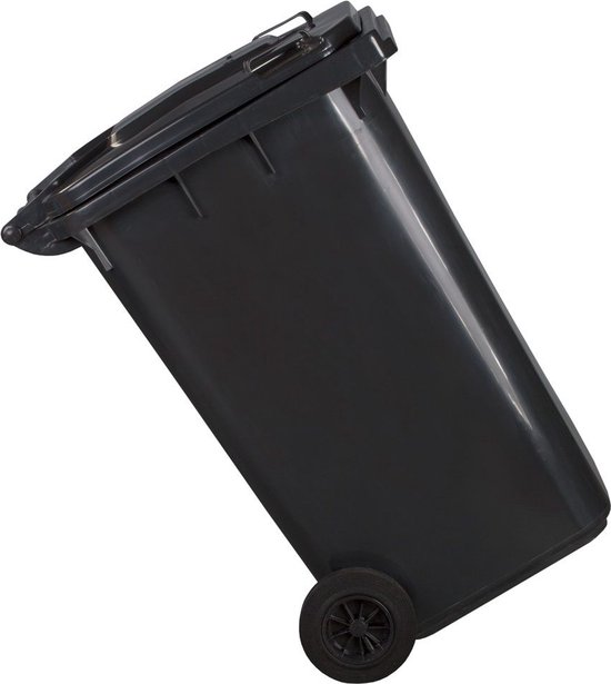 Kliko / mini container 240 liter - Grijs van Merkloos	 — afbeelding 5
