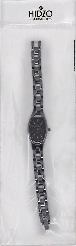 Montre Hidzo LVPAI Quartz Ø 28/20 - Argent/ Zwart - Acier