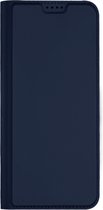 Dux Ducis - Telefoon Hoesje geschikt voor de OnePlus 11 - Skin Pro Book Case - Donker Blauw