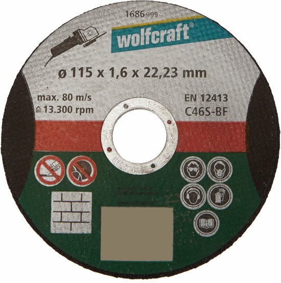 Wolfcraft 6898000 Machineplaat voor MASTER cut 2500 450 x 325 x 35 mm