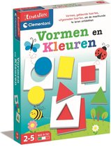 Clementoni - Vormen en kleuren - Gekleurde kaarten - Puzzelstukken - Educatief Speelgoed - 2-5 jaar