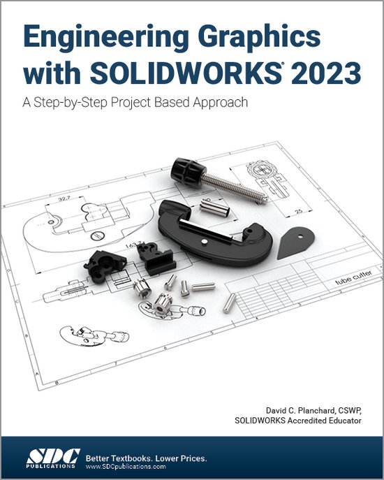 Engineering Graphics with SOLIDWORKS 2023 - cover