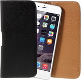 Leren flip wallet hoesje + clip broekclip Telefoonhoesje geschikt voor Telefoonhoesje geschikt voor Samsung Galaxsy S23