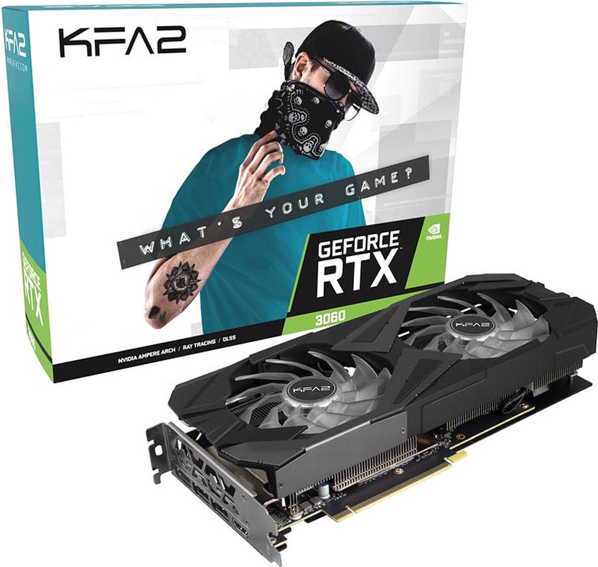 KFA2 RTX3060 OC 12GB GDDR6 HDMI 3xDP