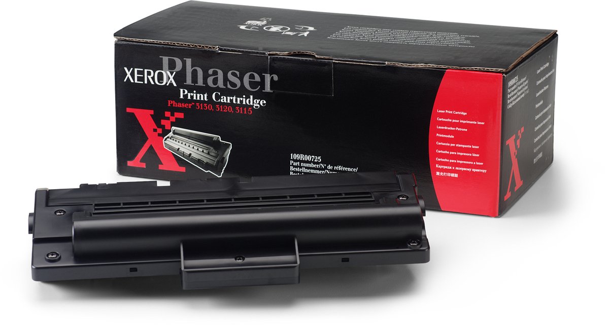 XEROX 109R00725 - Toner Cartridge / Zwart / Standaard Capaciteit