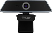 Bol.com iiyama 4K huddle/conferentie webcam USB-C met autofocus zwart aanbieding