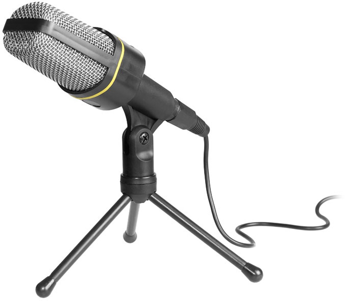 Tracer Screamer Zwart Karaokemicrofoon