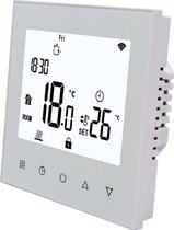 Quality Heating - Elektrische vloerverwarming thermostaat - 5 daags programmeerbaar - touch screen - PRF-78 wit - Universeel toepasbaar