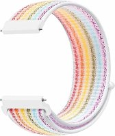 By Qubix - 20mm - Garmin Forerunner 55 - 245 - 645 - Sport Loop nylon bandje - Multicolor - Garmin bandje