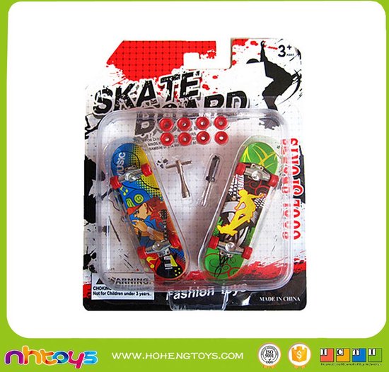 Teck Deck Finger Skateboard Set van 2 Skateboards, accessories en extra