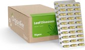 Leaf Diseases Bladziekten Capsules – 72 stuks - Voor planten die vatbaar zijn voor bladziekten - Ondersteunt herstel en plantweerbaarheid - Geschikt voor alle kamerplanten, potplanten en buitenplanten - Organifer