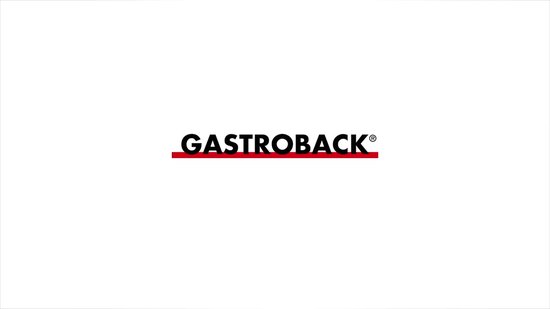 Gastroback Design Advanced machine à pain 500 W Noir, Acier inoxydable |  bol.com