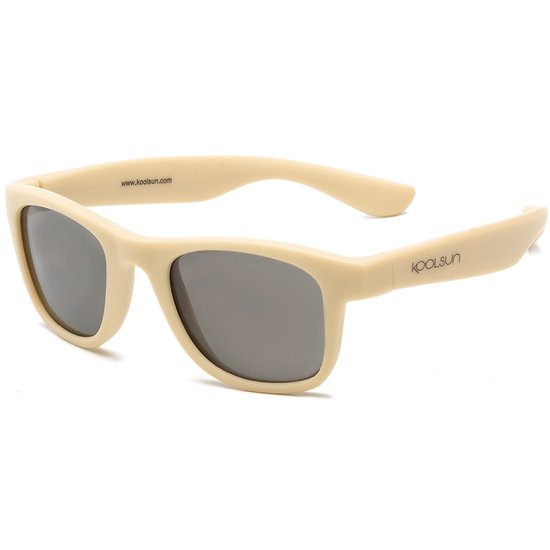 KOOLSUN® Wave - kinder zonnebril - Almond Beige - 1-5 jaar- UV400 - Categorie 3