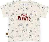 Frogs and Dogs-Pirate T-shirt Pirate-Off White - Maat 50/56