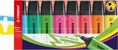 Markeerstift STABILO Boss 70 etui à 8 kleuren - 5 stuks