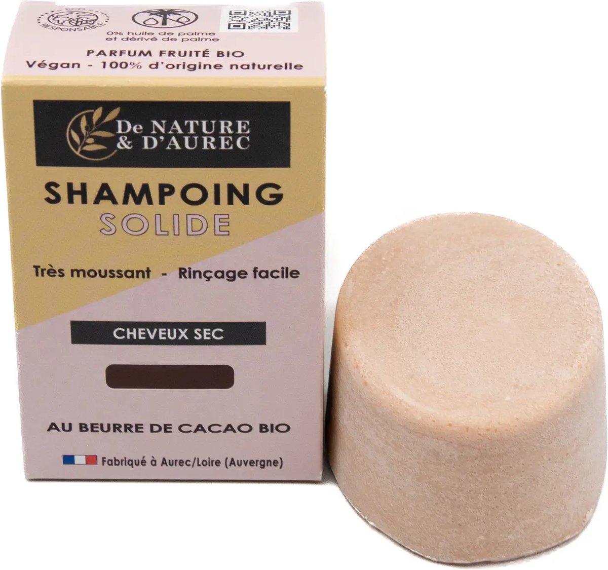 De NATURE ET D’AUREC – Solid shampoo: DROOG HAAR