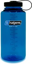 Nalgene Wide-Mouth Bottle - drinkfles - 32oz - BPA free - SUSTAIN - Slate Blue