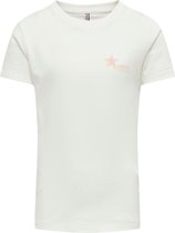 ONLY KOGLENI FIT S/S KINDNESS TOP BOX JRS Meisjes T-shirt - Maat 110/116