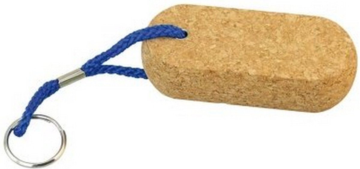 Kurk sleutelhanger ovaal