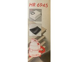 PHILIPS - Stofzakken HR6945 - 4 stukst + 1 filter