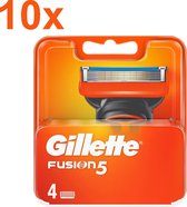 Gillette Fusion5 - Scheermesjes/Navulmesjes - 10x 4 Stuks